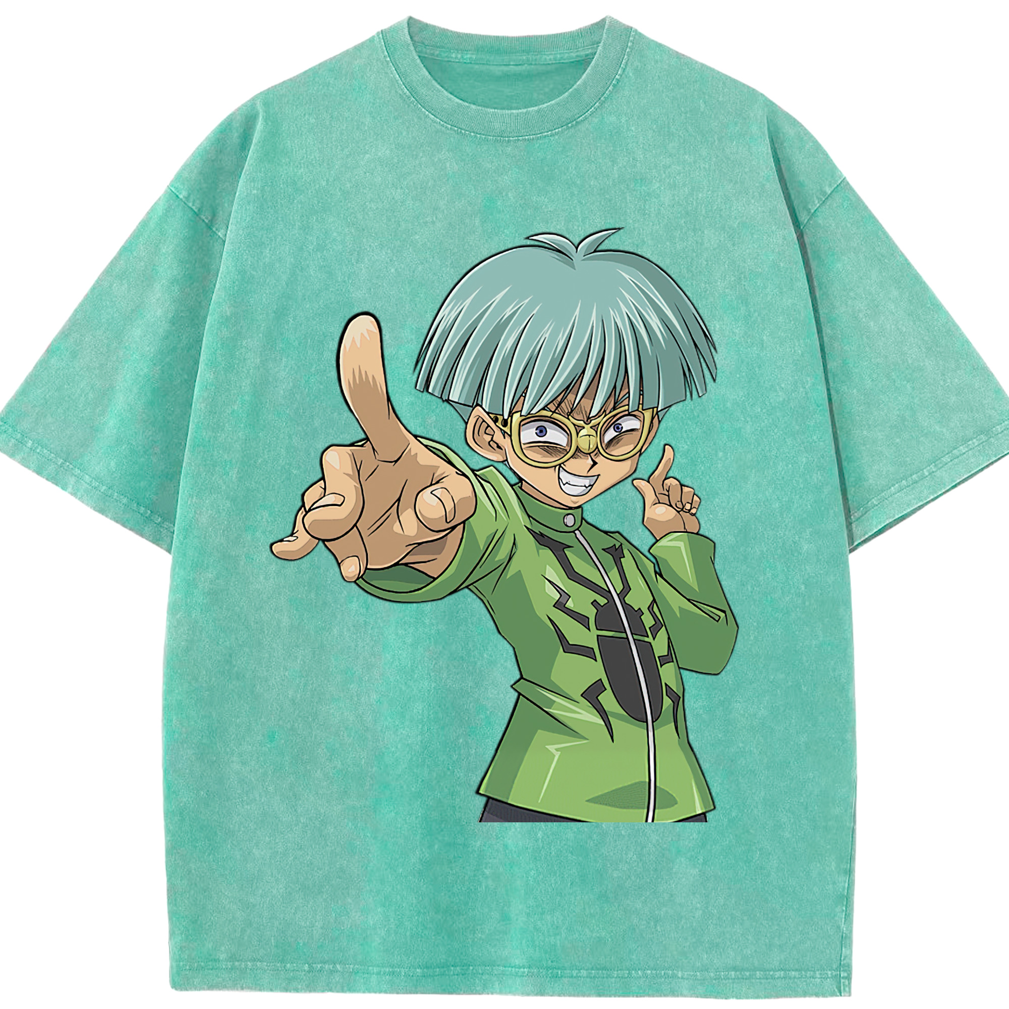 （画像用） 遊☆戯☆王 Yu-Gi-Oh! 綿100% ヴィンテージ風 半袖Tシャツ（フロントプリント）